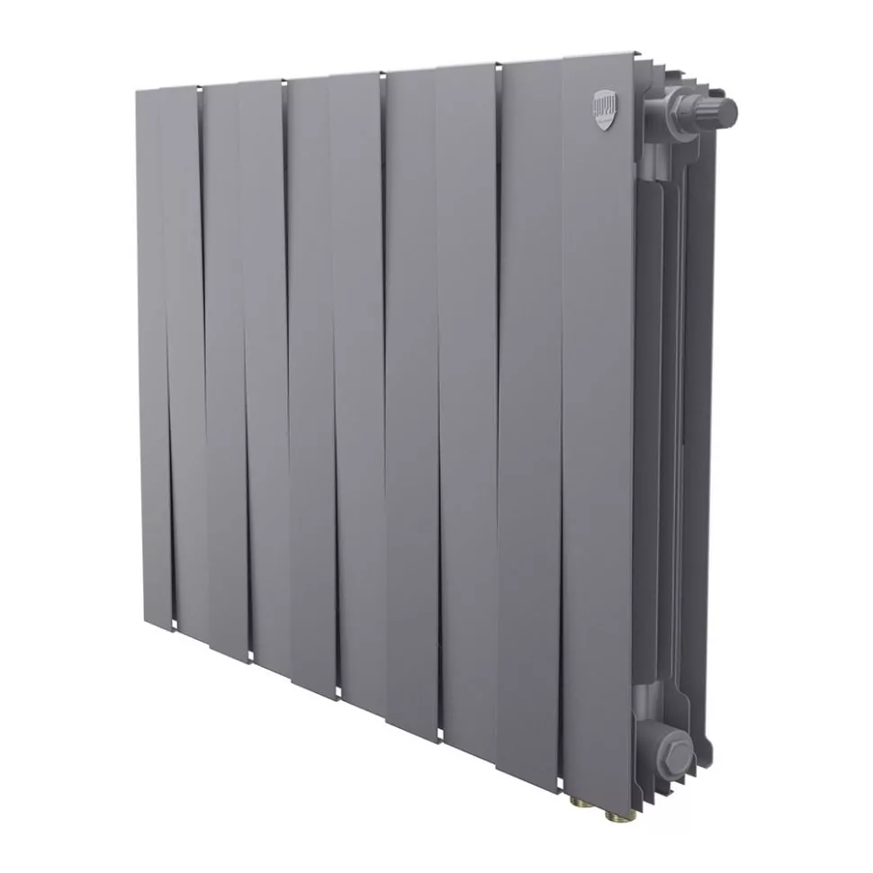 Royal Thermo PianoForte 500 VDR80 Silver Satin 10 секций радиатор