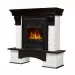 Electrolux Forte Classic камень белый, шпон венге с очагом Fobos FX M Black