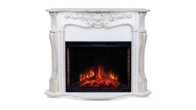 Камин электрический RealFlame Ellada 33 WTG  с очагом Epsilon 33 S