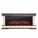 Каминокомплект Royal Flame Shateau 60 - Темный дуб с очагом Vision 60 LOG LED