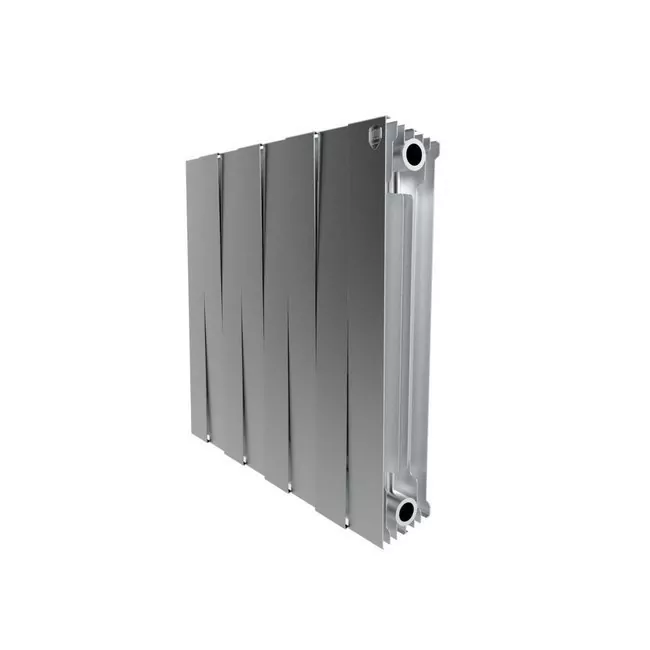 Royal Thermo PianoForte 500 Silver Satin Радиатор - 8 секц.