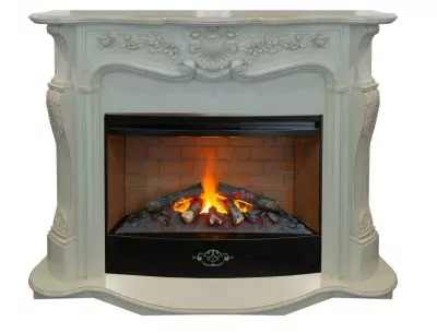 Камин электрический RealFlame Ellada 33 WTс FireStar 33 3D 2