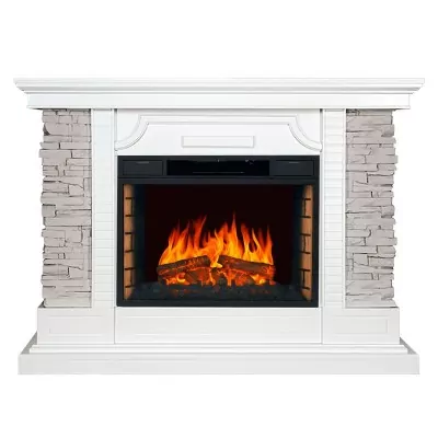Каминокомплект Royal Flame Avignon - Белый с очагом Vision 26 LED FX