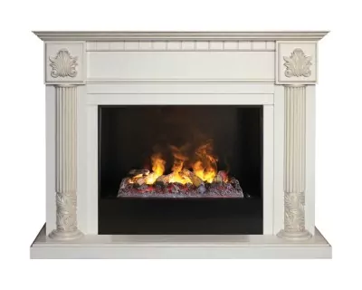 Камин электрический RealFlame Imperia  26 WT 3D Cassette 630 + Black вставка