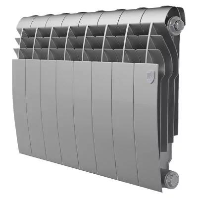 Royal Thermo BiLiner 350 Silver Satin радиатор 8 секций