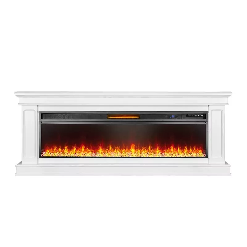 Каминокомплект Royal Flame Geneva 60 - Белый с очагом Vision 60 LED