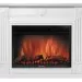 Каминокомплект Electrolux Frame 30 белый с панорамным очагом EFP/P-3320RLS