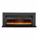 Каминокомплект Royal Flame Lindos Graphite Grey (линейный) с очагом Vision 60 LED