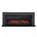 Каминокомплект Royal Flame Lindos Graphite Grey (линейный) с очагом Vision 60 LOG LED