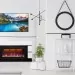 Портал электрокамина Royal Flame Modern - Белый с черным