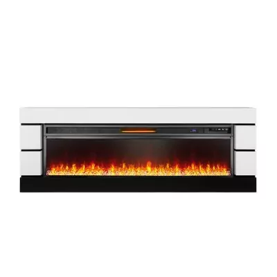 Каминокомплект Royal Flame Modern - Белый с черным с очагом Vision 60 LED