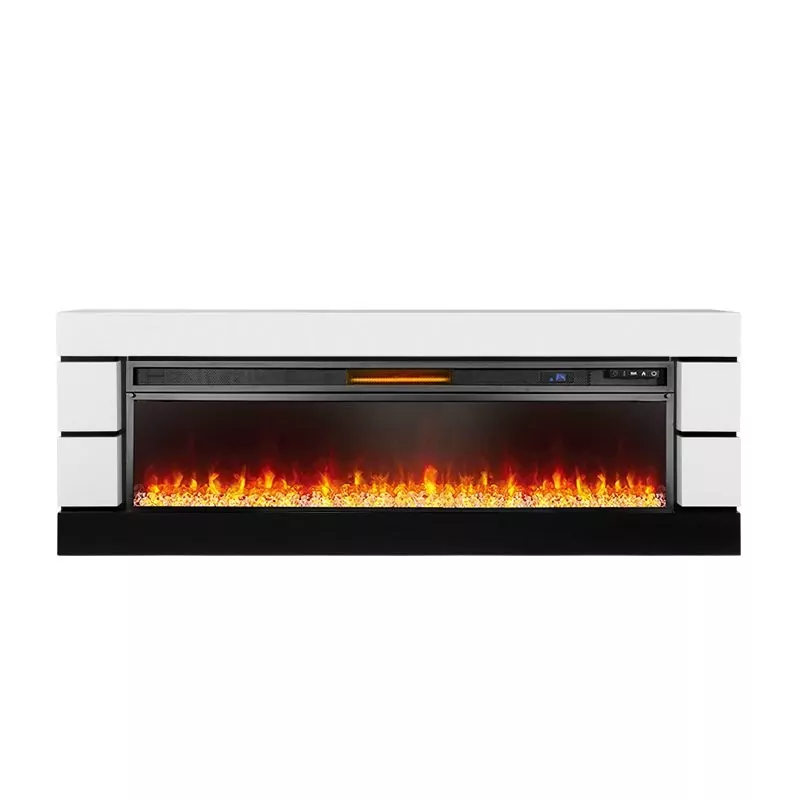Каминокомплект Royal Flame Modern - Белый с черным с очагом Vision 60 LED