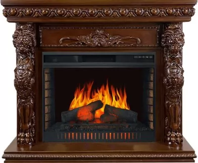Каминокомплект Royal Flame Windsor - Темный дуб с очагом Vision 30 EF LED FX