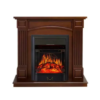 Каминокомплект Royal Flame Boston - Темный дуб (Высота 925см) с очагом Majestic FX Black
