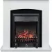 Каминокомплект Royal Flame Barcelona (разборный) - Белый с очагом Fobos FX Black