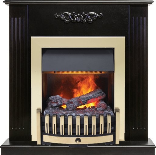 Каминокомплект Dimplex Lumsden - Венге с очагом Danville Brass FB2