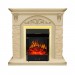 Каминокомплект Royal Flame Bern Сланец крупный бежевый / Алебастр патина с очагом Majestic FX Brass