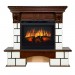 Каминокомплект Royal Flame Pierre Luxe - Белый / Темный дуб с очагом Vision 23 EF LED 3D FX