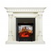 Каминокомплект Royal Flame Dallas - Слоновая кость с патиной с очагом Majestic FX M Black