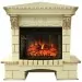 Портал электрокамина Royal Flame Pierre Luxe Dioramic 25 FX шампань/слоновая кость с патиной