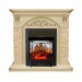 Каминокомплект Royal Flame Bern Сланец крупный бежевый / Алебастр патина очаг Majestic FX M Black