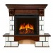Каминокомплект Royal Flame Pierre Luxe - Белый / Темный дуб с очагом Vision 23 EF LED FX