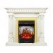 Каминокомплект Royal Flame Dallas - Слоновая кость с патиной с очагом Majestic FX M Brass