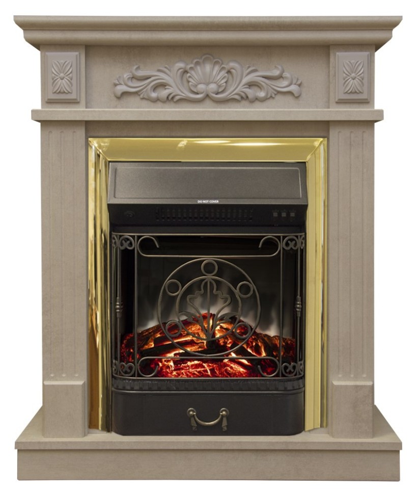 Камин Adelaida WT с Majestic Lux S BR