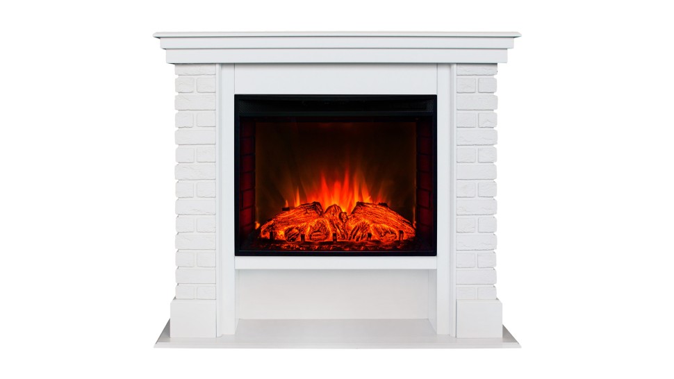 Камин BRIXTON 25'5 WT с очагом Evrika 25,5