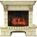Портал электрокамина Royal Flame Pierre Luxe Dioramic 25 FX шампань/слоновая кость с патиной