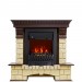 Каминокомплект Royal Flame Pierre Luxe - Темный дуб / Шампань с очагом Aspen Black