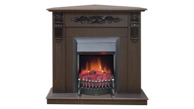 Камин электрический RealFlame Dominica Corner DN c  очагом Fobos S Lux Black