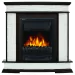 Портал Firelight Scala Classic сланец скалистый белый, темный дуб