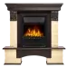 Портал Firelight Forte Classic камень бежевый, венге
