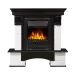 Портал Firelight Forte Classic камень белый, венге