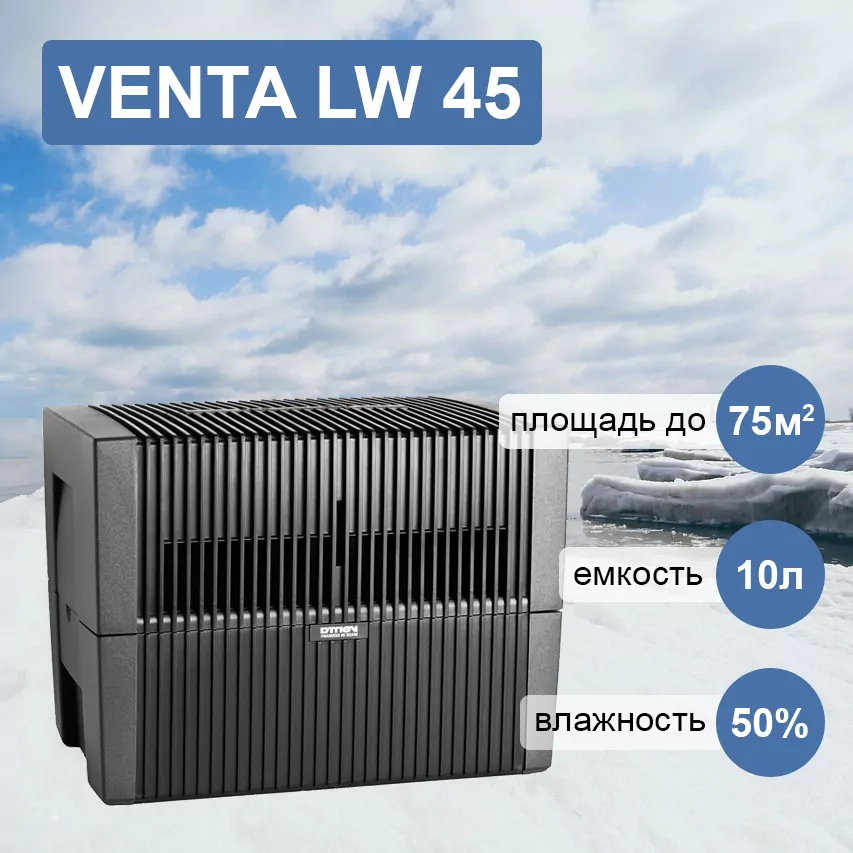 Venta LW 45 черная мойка воздуха