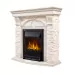 Портал Firelight Torre Classic камень белый, беленый дуб