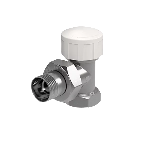 Вентиль термостатический угловой Royal Thermo 1/2" с преднастройкой