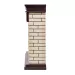 Портал Firelight Bricks 30 кирпич бежевый / тёмный дуб