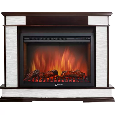 Портал Firelight Scala 30 сланец скалистый белый, тёмный дуб