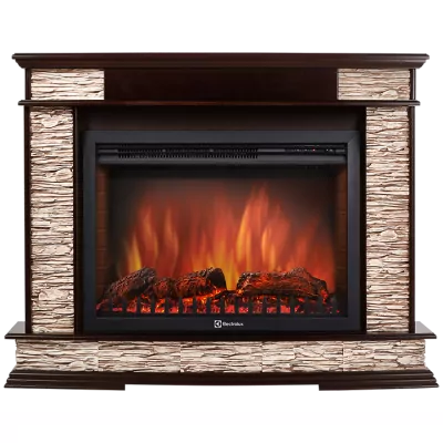 Портал Firelight Scala 30 сланец скалистый бурый, тёмный дуб