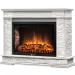 Портал Firelight Scala 30 сланец скалистый белый, белый дуб