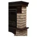 Портал Firelight Forte Wood 25 камень коричневый, шпон темный дуб