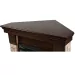 Портал Firelight Forte Wood 25 U камень коричневый, шпон темный дуб