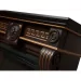 Портал Firelight Vittoriano 30 тёмный дуб с золотой патиной