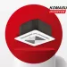 Kentatsu KSZB53HZRN1W/KSUNB53HZRN1/KPU65-D4 кассетный кондиционер