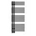 Royal Thermo Pino П25 500х1200 black - полотенцесушитель