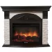 Портал Firelight Torre 25S камень белый, венге