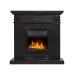 Electrolux Bianco Classic шпон венге с очагом Aspen Black