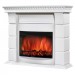 Каминокомплект Electrolux Elegante 25 белый с панорамным очагом EFP/2720RLS
